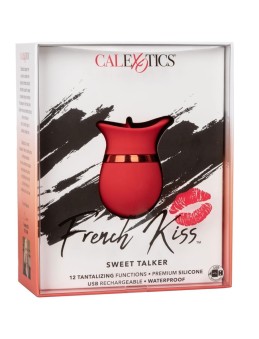 Stimolatore vibrante per clitoride bacio alla francese