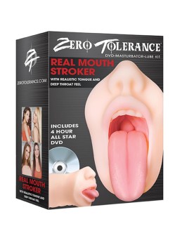 Masturbatore maschile bocca che parla