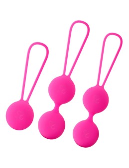 Set da tre palline vaginali in silicone osian