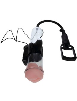 Pompa vibrante con vagina in silicone